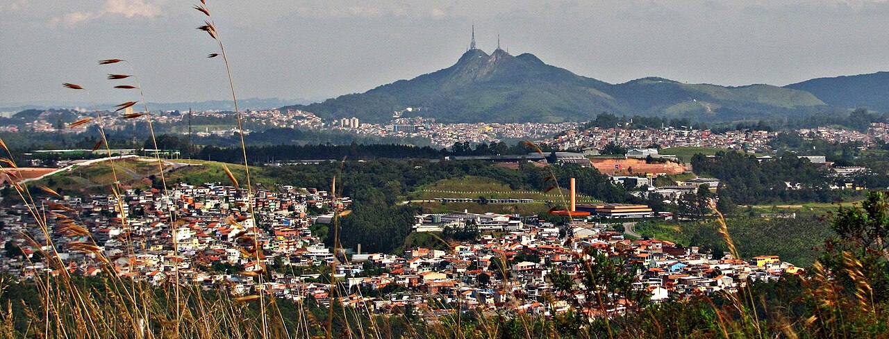 Vistas da cidade em Nova Caieiras