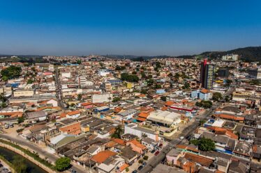 Vista aérea de Itapevi drone