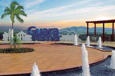 Mirante de Guararema com vista panorâmica