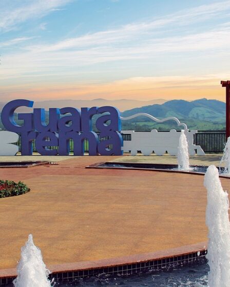 Mirante de Guararema com vista panorâmica