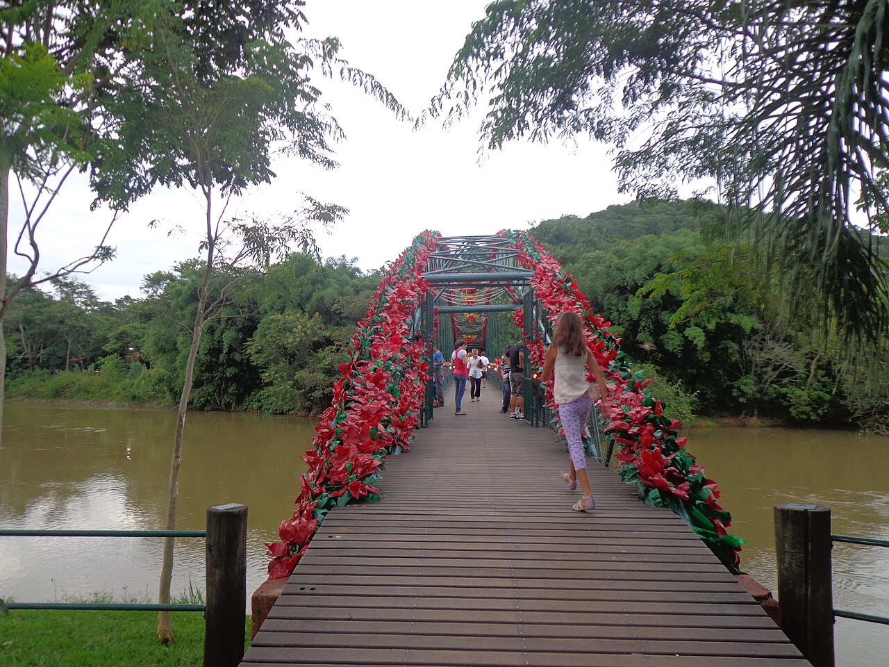 Decoração de Natal na cidade de Guararema