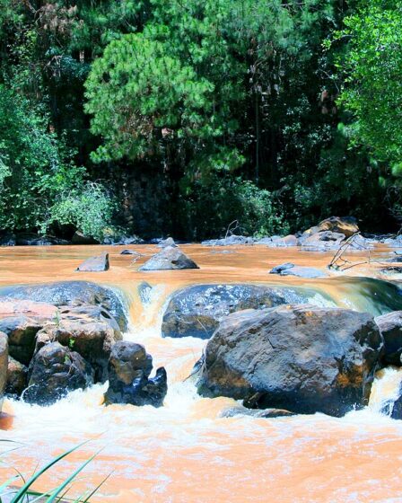 Parque da Cachoeira do Salto em Extrema