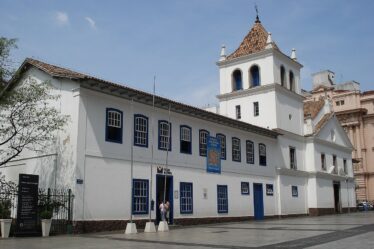 Pátio do Colégio no centro de São Paulo