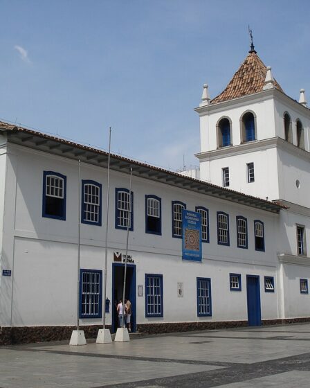 Pátio do Colégio no centro de São Paulo