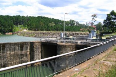 Barragem Paulo de Paiva Castro em Mairiporã
