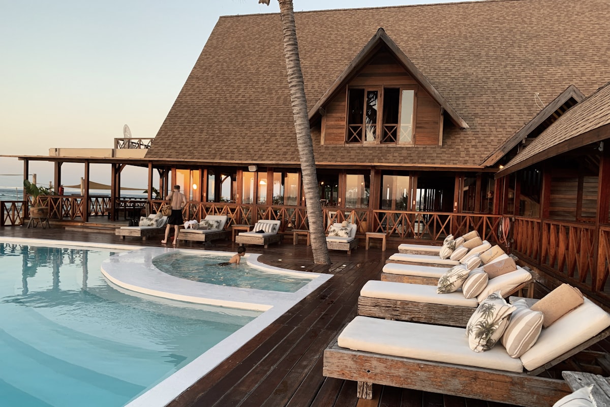 Hotel resort piscina