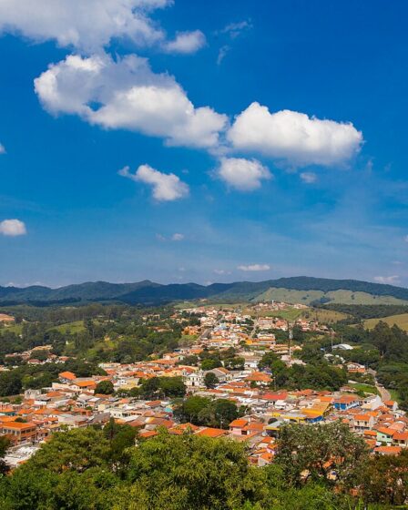 Vista parcial de Cabreúva