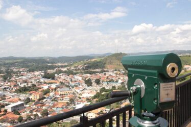 Vista da cidade de Guararema