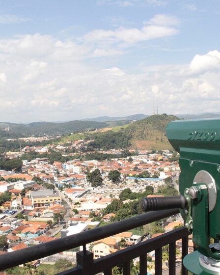 Vista da cidade de Guararema