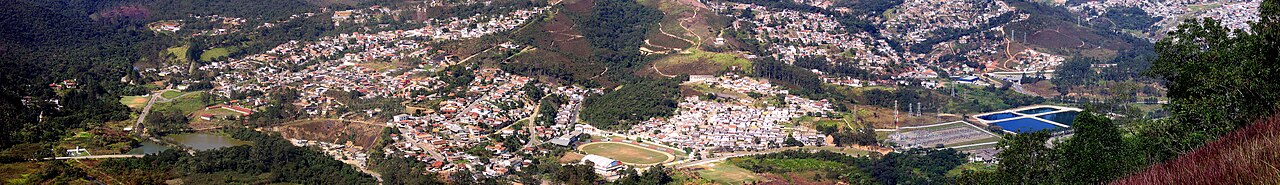 Vista do Pico do Olho d'Água em Mairiporã